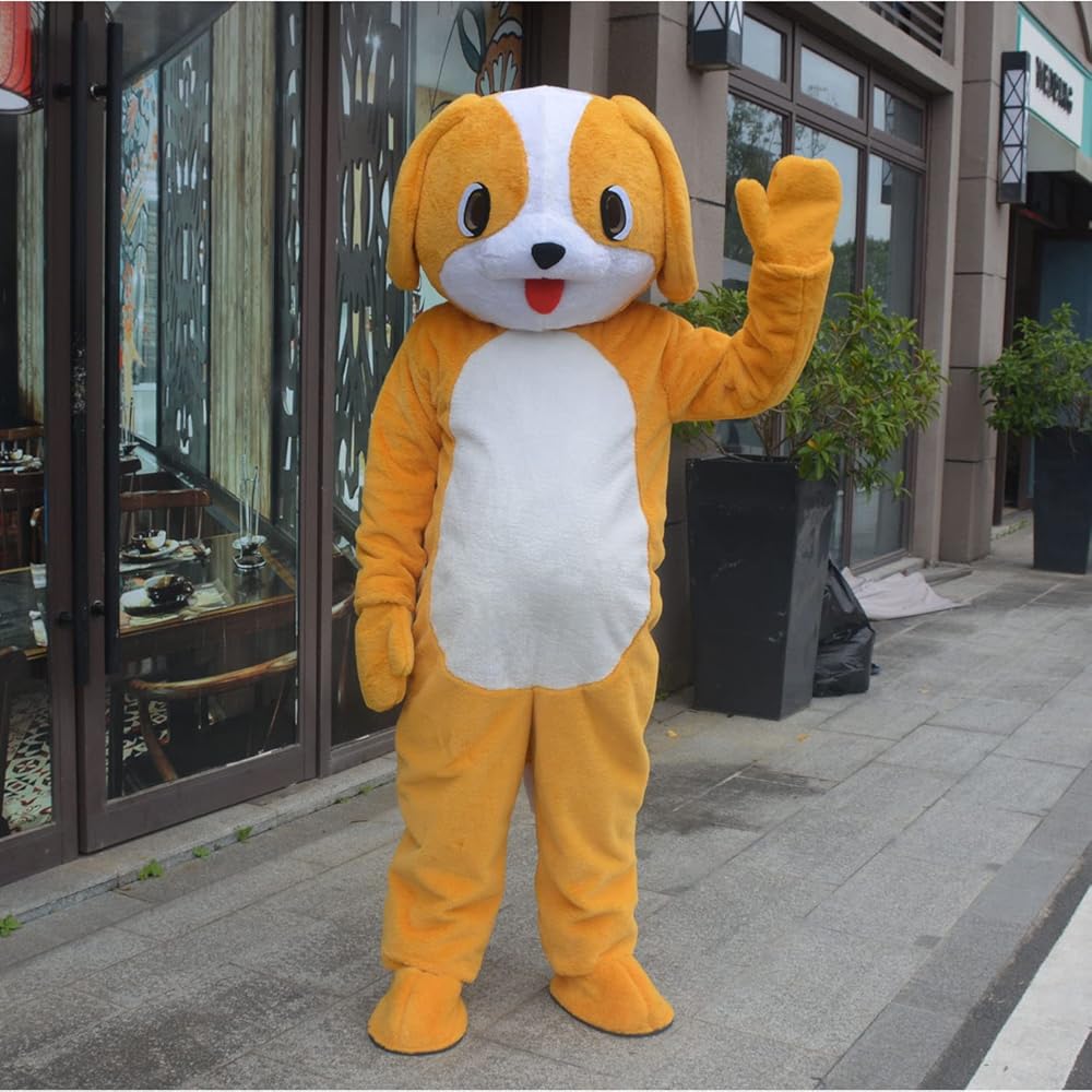 Amazon.co.jp: [MascotShows] 犬 着ぐるみ 大人用 ハロウィン